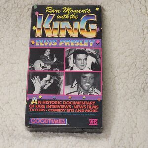 Rare Moment with the King Elvis Presley VHS